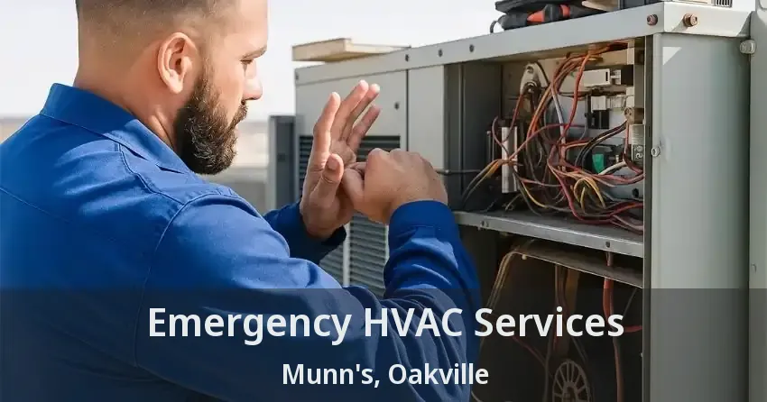 Emergency HVAC Services Munn's, Oakville - ON