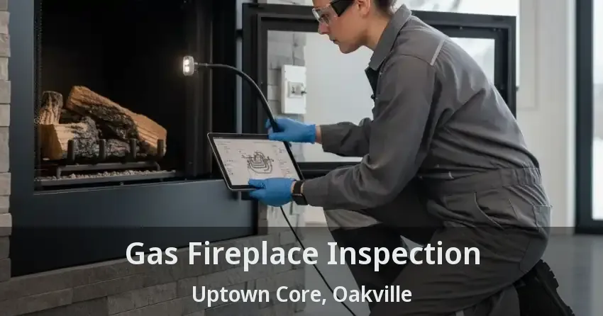 Gas Fireplace Inspection Uptown Core, Oakville - ON
