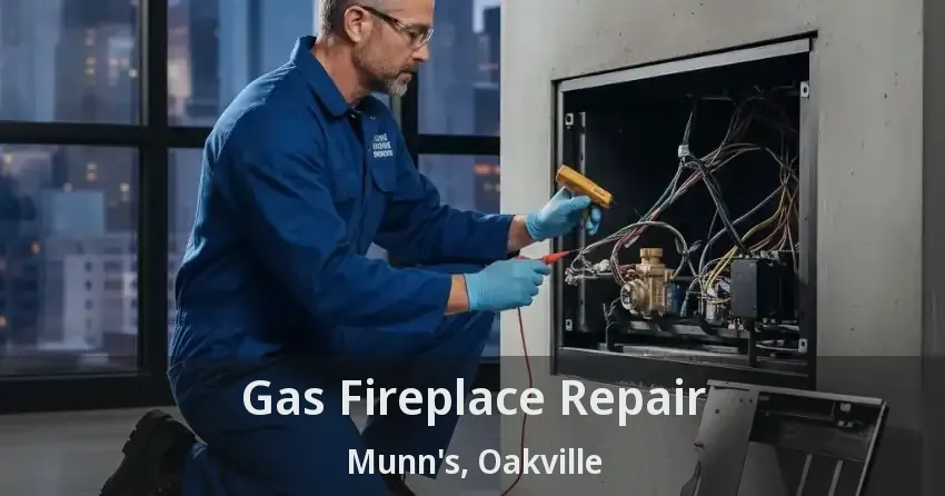 Gas Fireplace Repair Munn's, Oakville - ON