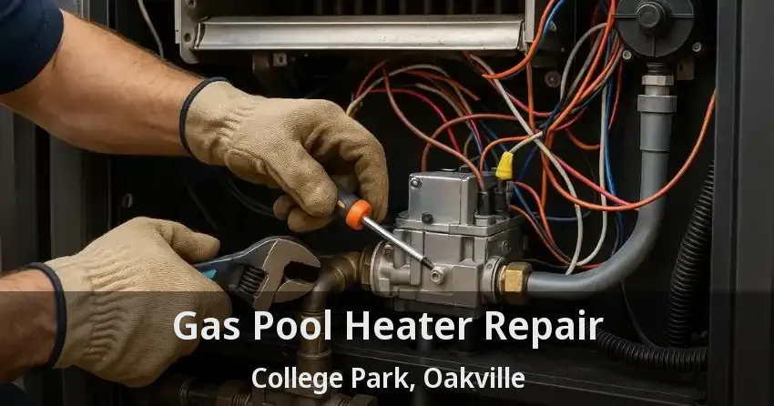 Gas Pool Heater Repair College Park, Oakville - ON