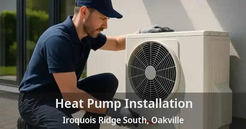 Heat Pump Installation Iroquois Ridge South, Oakville - ON
