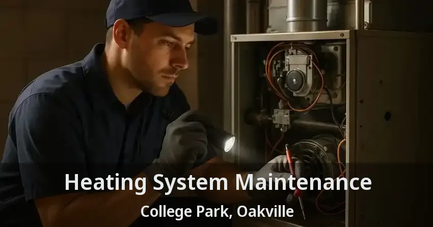 Heating System Maintenance College Park, Oakville - ON