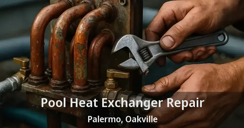 Pool Heat Exchanger Repair Palermo, Oakville - ON