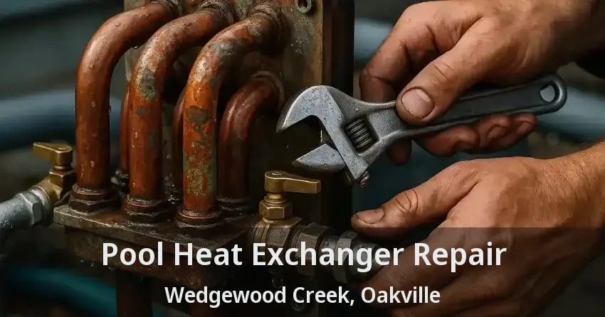 Pool Heat Exchanger Repair Wedgewood Creek, Oakville - ON