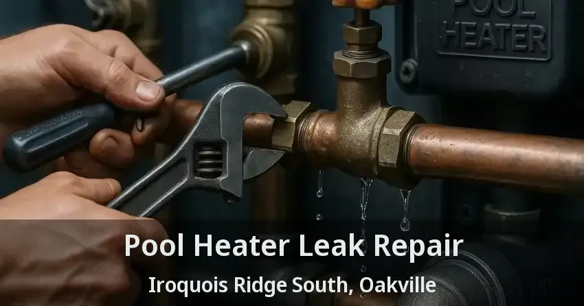 Pool Heater Leak Repair Iroquois Ridge South, Oakville - ON