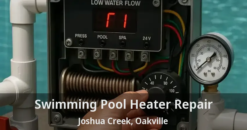 Swimming Pool Heater Repair Joshua Creek, Oakville - ON