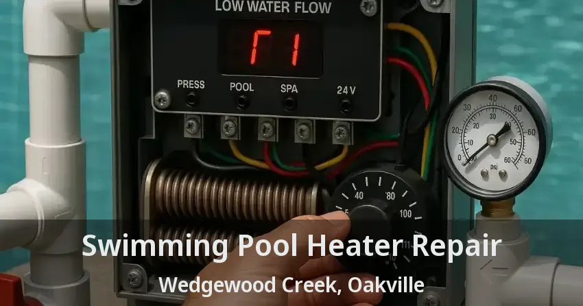 Swimming Pool Heater Repair Wedgewood Creek, Oakville - ON